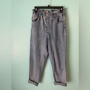 High Waisted Paperbag Jeans from Wild Fable
